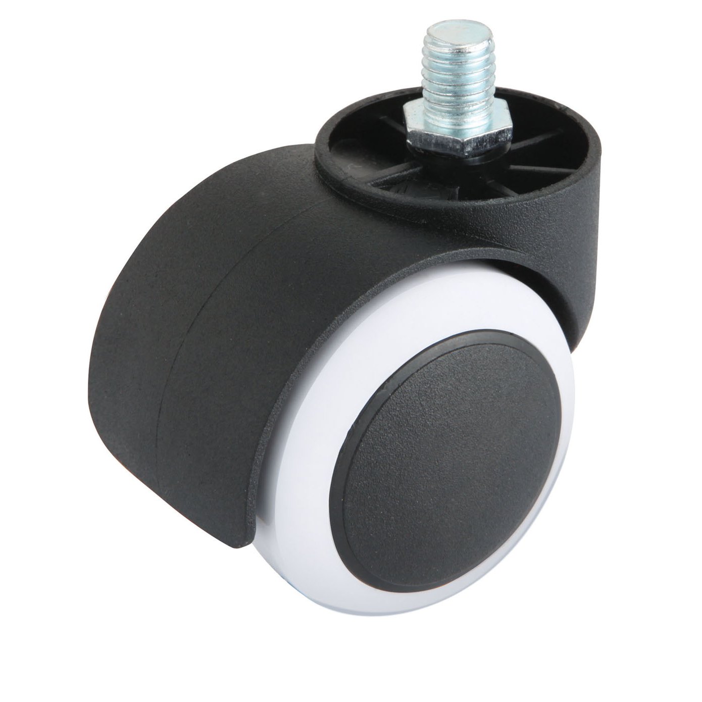 43050T - Мебельное серое колесо 50 мм на болте