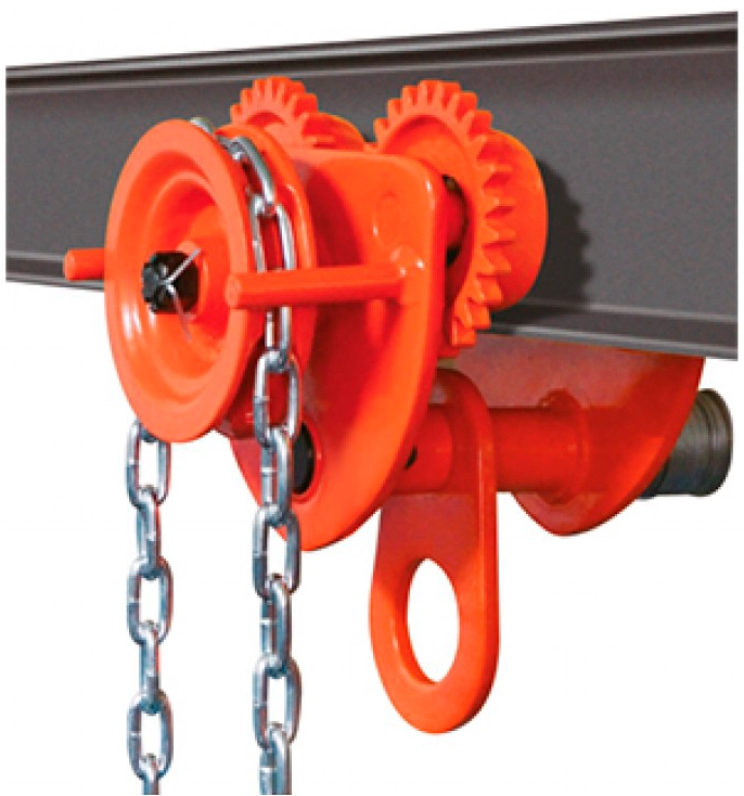 Тележка для тали 10 т 12 м