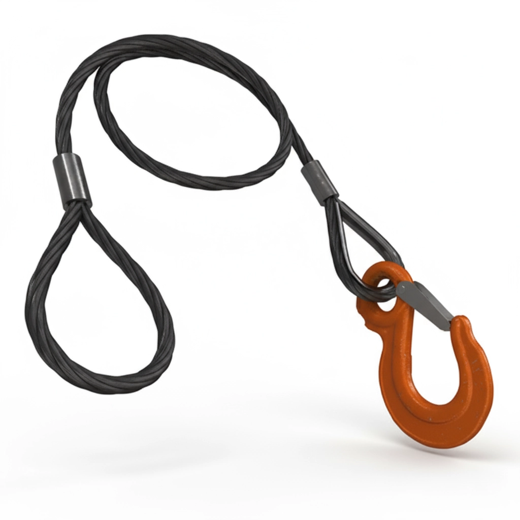 Строп канатный одноветвевой 1СК-4т 3.5м (опрессовка)