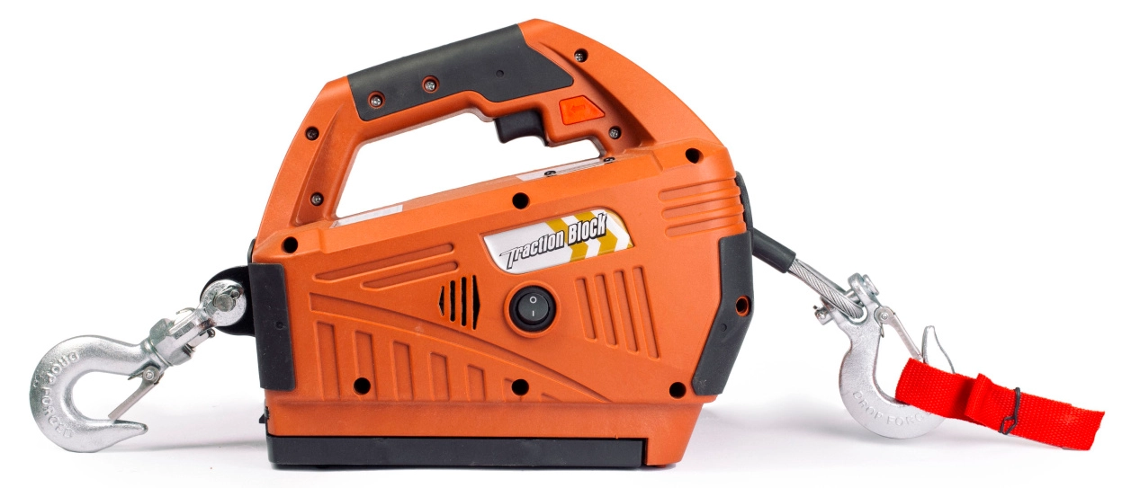 Лебедка электрическая переносная SQ-250 8м 220В