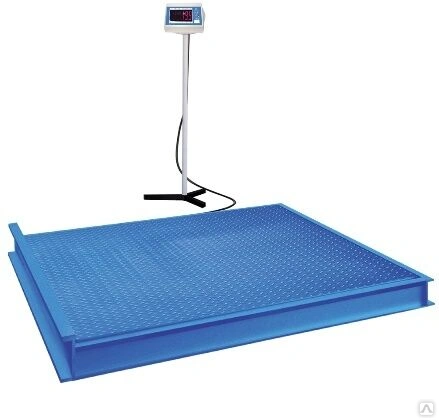 Весы платформенные с ограждением/защитой 2000х2000 мм 2000 кг + поверка
