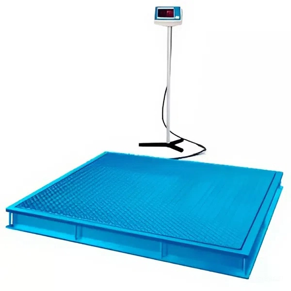 Весы платформенные ВРЕЗНЫЕ 1000х1000 мм 300 кг + поверка