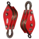 Блок монтажный двухрольный с ушком (проушиной) 10 т 2 ролика