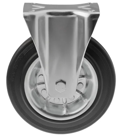 FRC 80 - Промышленное усиленное колесо 200 мм (площ., непов., черн. рез., роликоподш.)